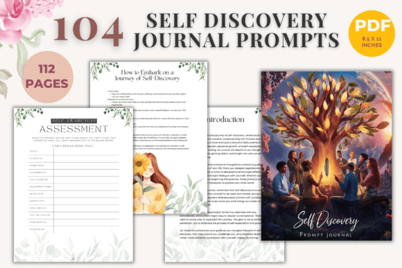 104 Self Discovery Journal Prompts