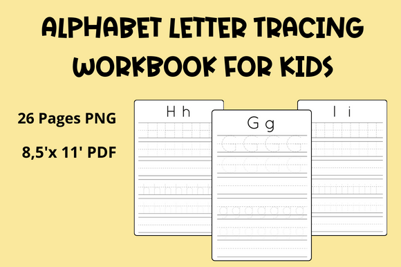 Alphabet Letter Tracing Workbook for Kids: A Strategic Tool for Early Learning and Development