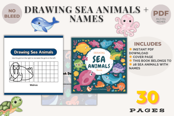 Drawing Sea Animals Ebook: A Practical Guide for Artists and Ocean Enthusiasts