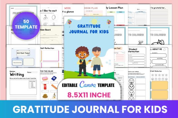Gratitude Journal for Kids Interior: A Practical Tool for Growth and Reflection