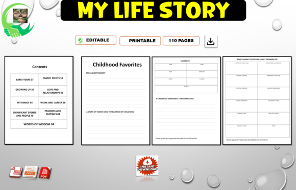 Personalized My Life Story Journal