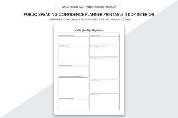 Public Speaking Confidence Planner: A Comprehensive Guide