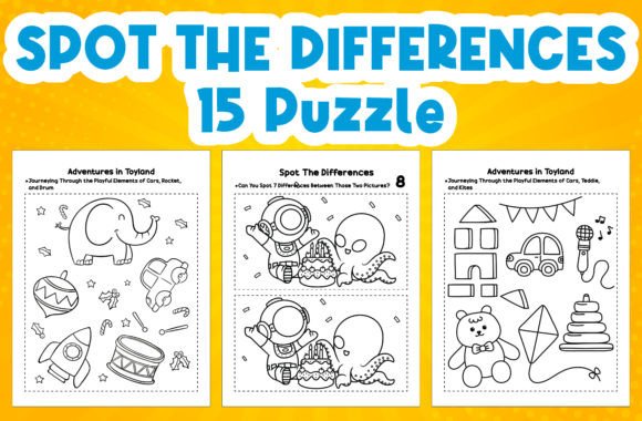 Spot the Differences for Kids Coloring: A Fun and Educational Tool for Parents and Educators